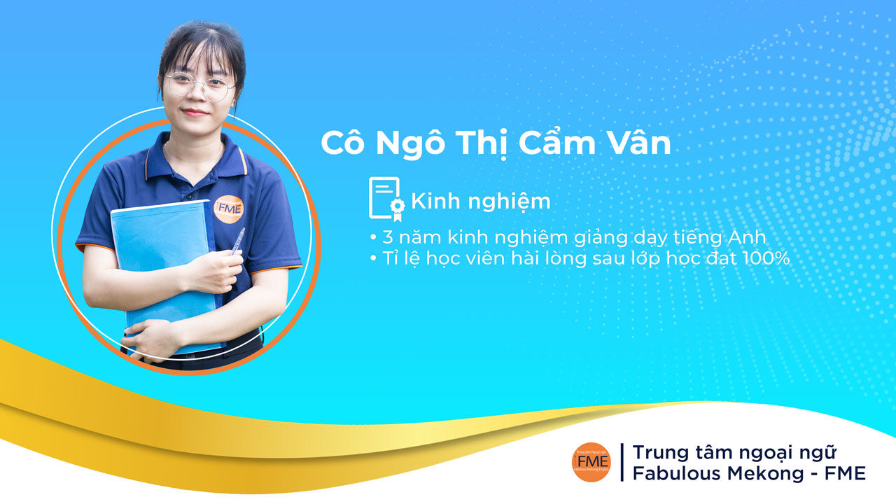 Cô Vân Giáo viên đứng lớp VSTEP tại FME