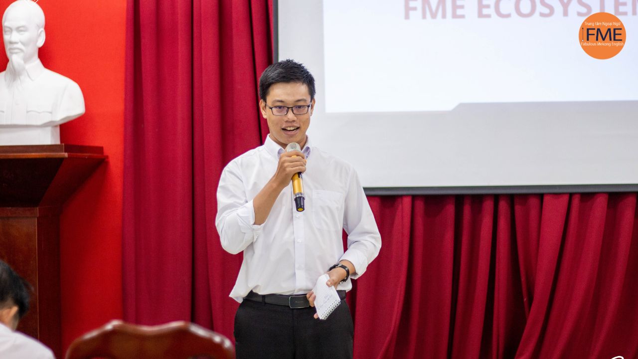Anh Nguyễn Ngọc Sang - Giám đốc chuyên môn Trung tâm Ngoại ngữ Fabulous Mekong English