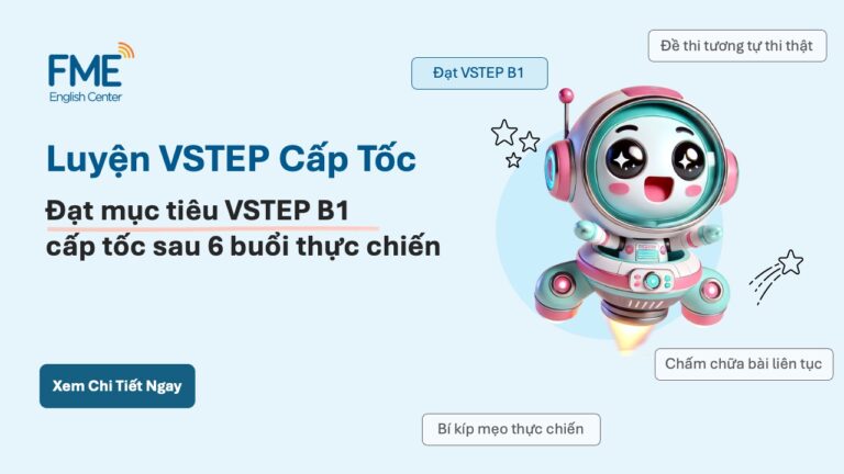 Luyện VSTEP B1 cấp tốc