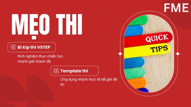 Ưu điểm tự học VSTEP với mẹo thi chi tiết