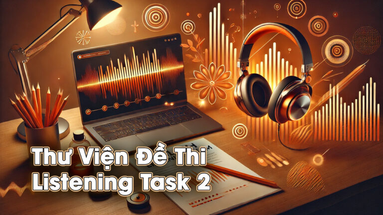 Kho Thư viện đề thi Listening VSTEP Task 2