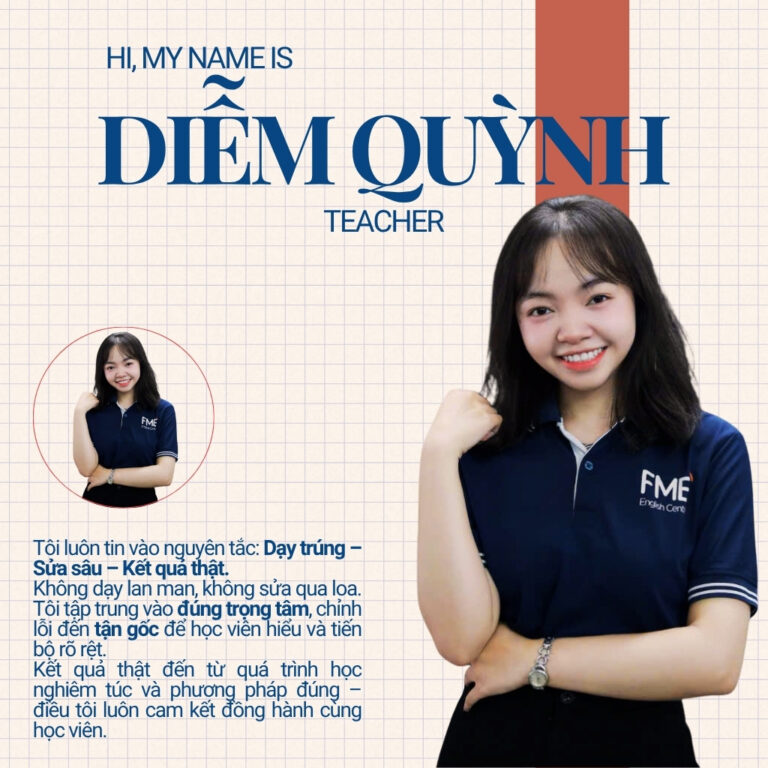Giáo viên Diễm Quỳnh