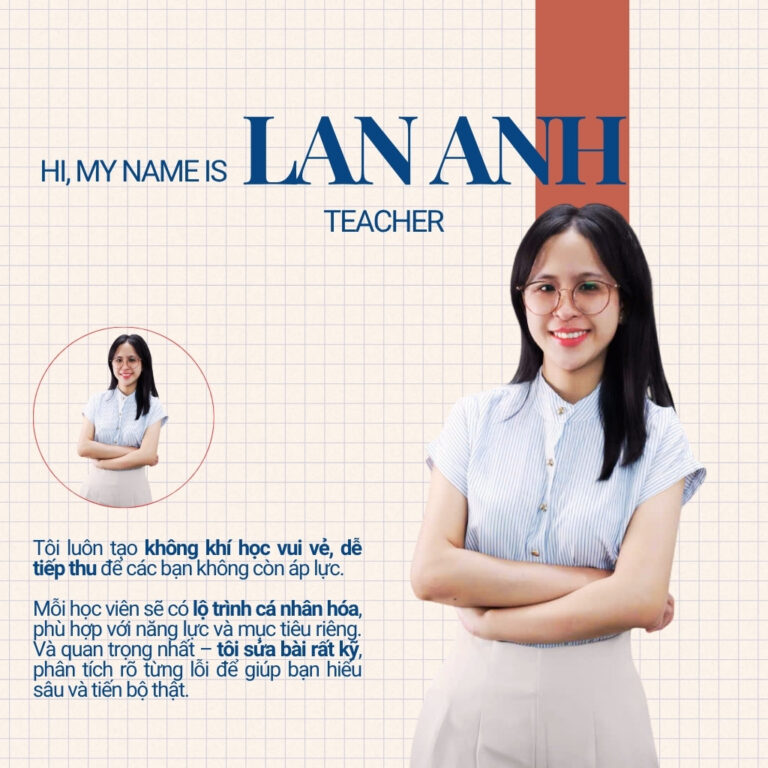 Giáo viên Lan Anh