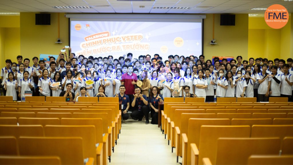 Check - in tại talkshow Chinh phục VSTEP - Tiến bước ra trường